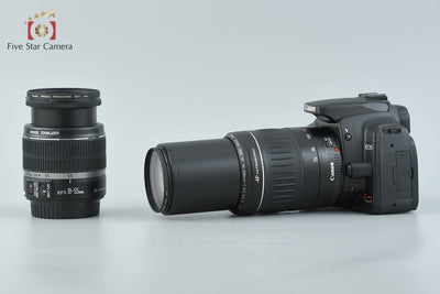 【中古】Canon キヤノン EOS Kiss Digital X ダブルズームキット ブラック
