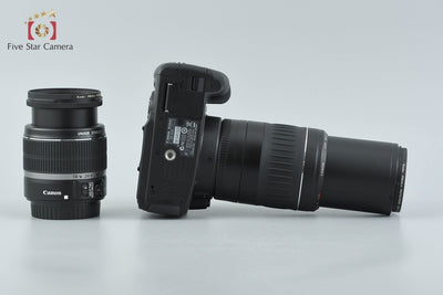 【中古】Canon キヤノン EOS Kiss Digital X ダブルズームキット ブラック