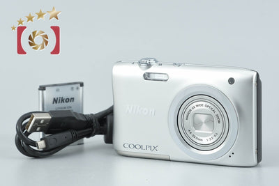 【中古】Nikon ニコン COOLPIX A100 シルバー コンパクトデジタルカメラ