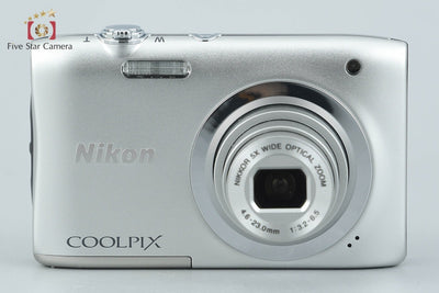 【中古】Nikon ニコン COOLPIX A100 シルバー コンパクトデジタルカメラ