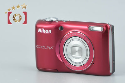 【中古】Nikon ニコン COOLPIX L26 レッド コンパクトデジタルカメラ