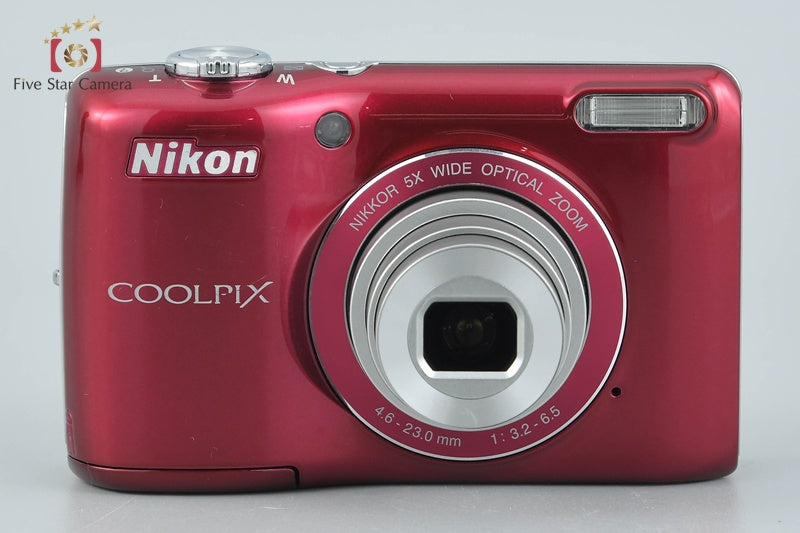 中古】Nikon ニコン COOLPIX L26 レッド コンパクトデジタルカメラ