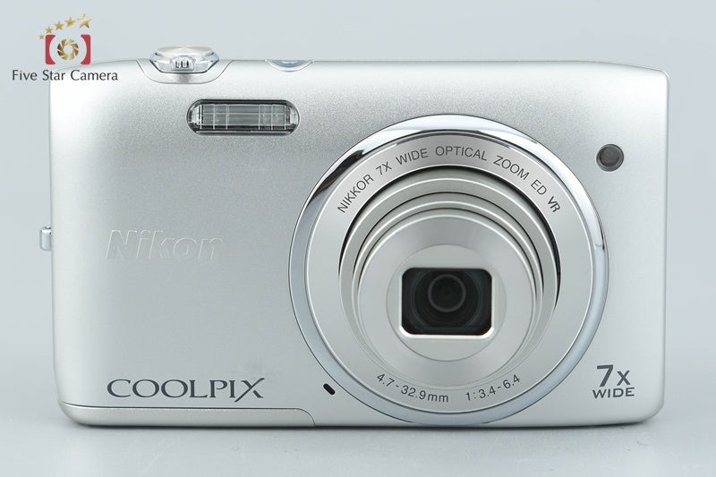 中古】Nikon ニコン COOLPIX S3500 クリスタルシルバー コンパクト
