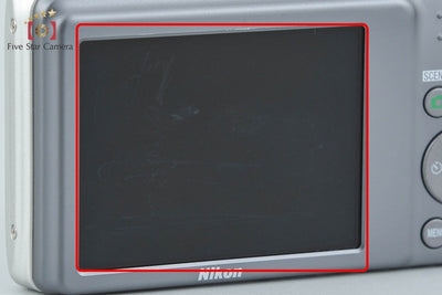 【中古】Nikon ニコン COOLPIX S3500 クリスタルシルバー コンパクトデジタルカメラ