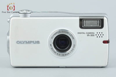 【中古】OLYMPUS オリンパス i:robe IR-300 ホワイト コンパクトデジタルカメラ
