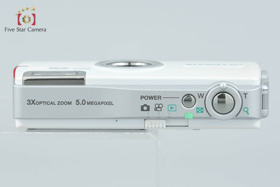 【中古】OLYMPUS オリンパス i:robe IR-300 ホワイト コンパクトデジタルカメラ