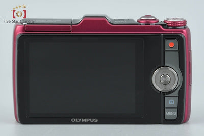 【中古】OLYMPUS オリンパス STYLUS SH-25MR レッド コンパクトデジタルカメラ