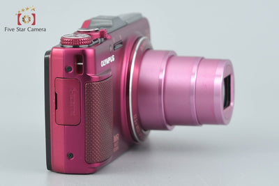 【中古】OLYMPUS オリンパス STYLUS SH-25MR レッド コンパクトデジタルカメラ