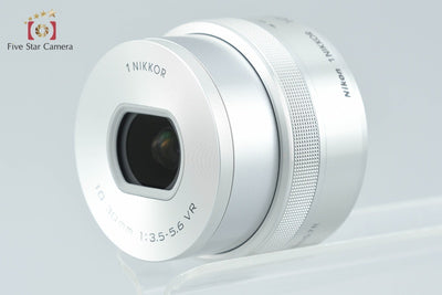 【中古】Nikon ニコン 1 J5 シルバー 標準パワーズームキット 元箱付き