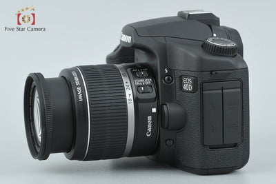 【中古】Canon キヤノン EOS 40D EF-S 18-55 IS レンズキット シャッター回数僅少