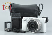 【中古】SONY ソニー α6000 ILCE-6000 ホワイト パワーズームレンズキット 多言語対応
