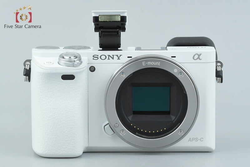 中古】SONY ソニー α6000 ILCE-6000 ホワイト パワーズームレンズ