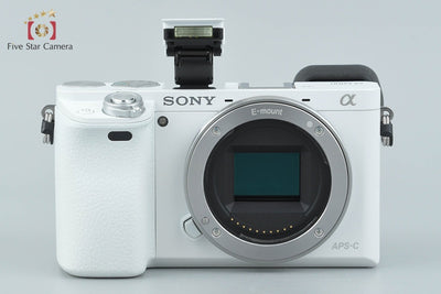 【中古】SONY ソニー α6000 ILCE-6000 ホワイト パワーズームレンズキット 多言語対応