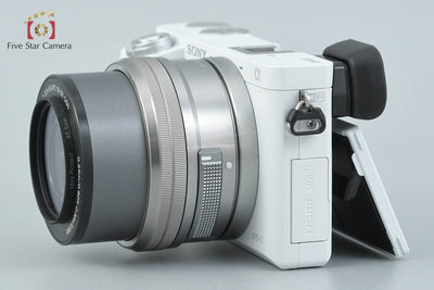 【中古】SONY ソニー α6000 ILCE-6000 ホワイト パワーズームレンズキット 多言語対応