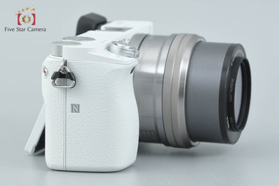 【中古】SONY ソニー α6000 ILCE-6000 ホワイト パワーズームレンズキット 多言語対応