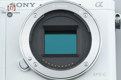 【中古】SONY ソニー α6000 ILCE-6000 ホワイト パワーズームレンズキット 多言語対応