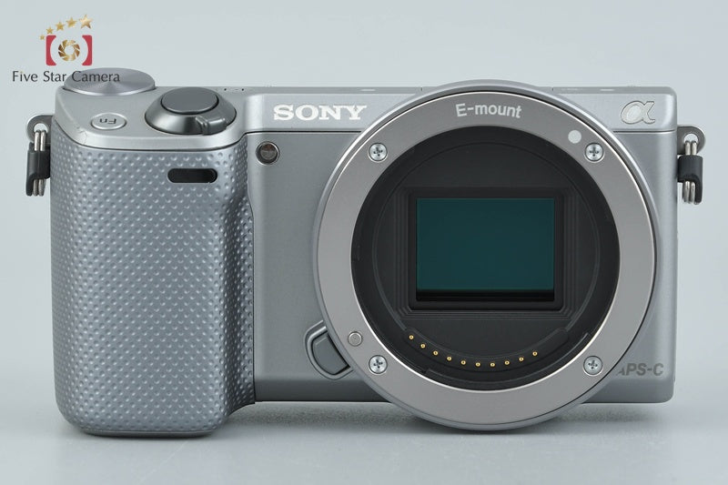 中古】SONY ソニー α NEX-5R パワーズームレンズキット シルバー