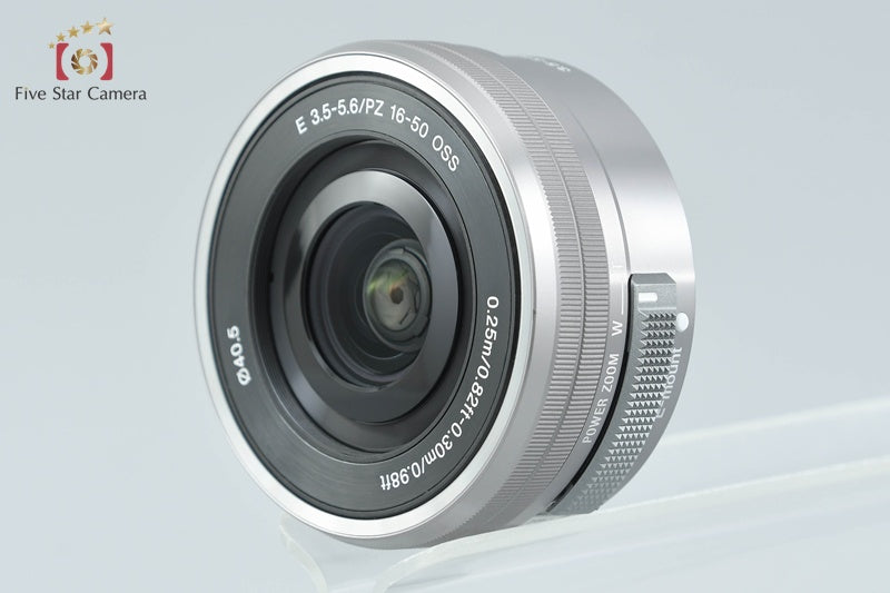 中古】SONY ソニー α NEX-5R パワーズームレンズキット シルバー