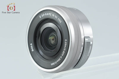 【中古】SONY ソニー α NEX-5R パワーズームレンズキット シルバー シャッター回数僅少 元箱付き 多言語対応