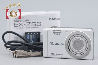 【中古】CASIO カシオ EXILIM EX-ZS6 シルバー コンパクトデジタルカメラ