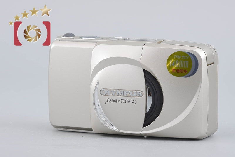 【中古】OLYMPUS オリンパス μ[mju:] ZOOM 140 コンパクトフィルムカメラ