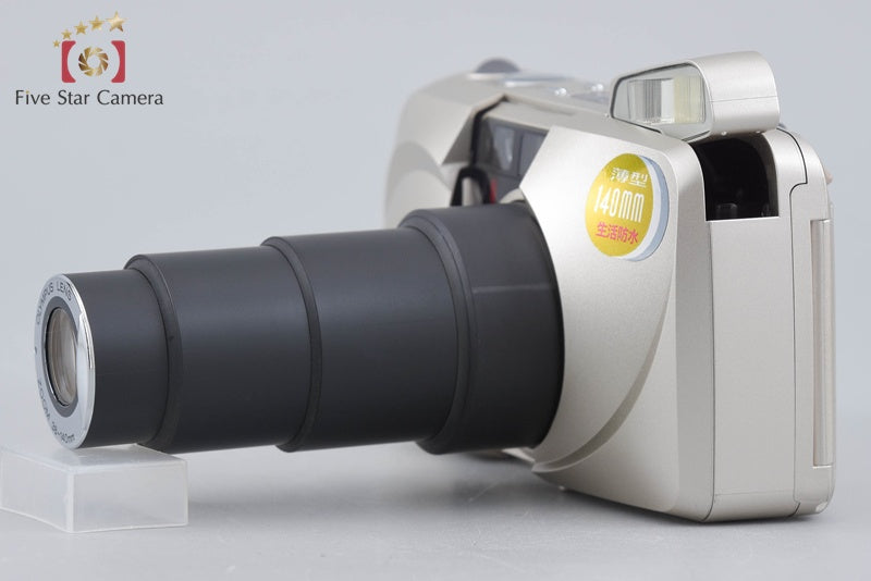 中古】OLYMPUS オリンパス μ[mju:] ZOOM 140 コンパクトフィルムカメラ