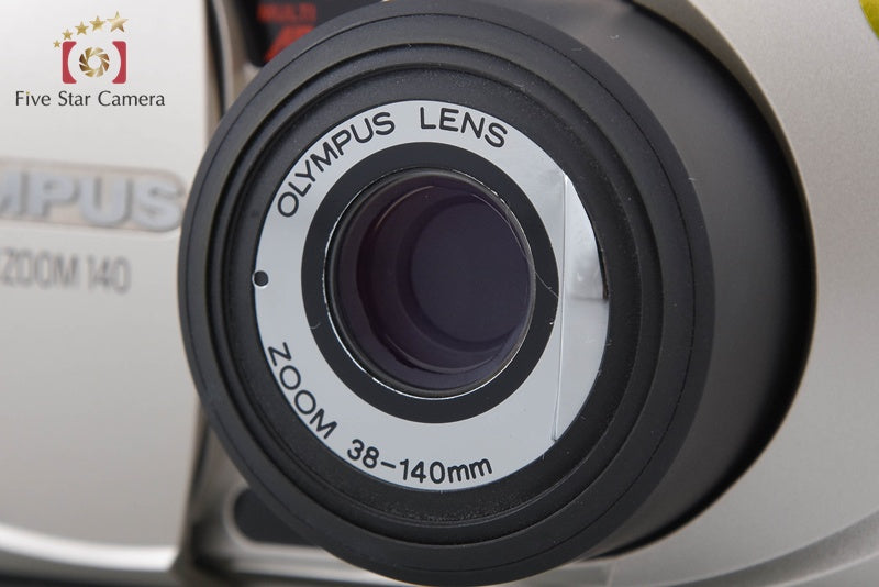 中古】OLYMPUS オリンパス μ[mju:] ZOOM 140 コンパクトフィルムカメラ