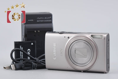 【中古】Canon キヤノン IXY 650 シルバー コンパクトデジタルカメラ