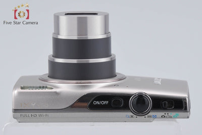 【中古】Canon キヤノン IXY 650 シルバー コンパクトデジタルカメラ