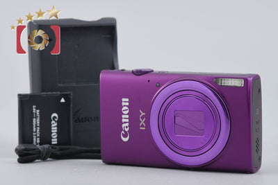 【中古】Canon キヤノン IXY 630 パープル コンパクトデジタルカメラ