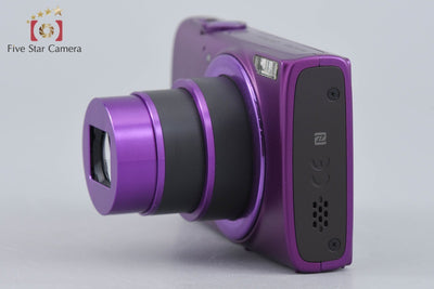 【中古】Canon キヤノン IXY 630 パープル コンパクトデジタルカメラ