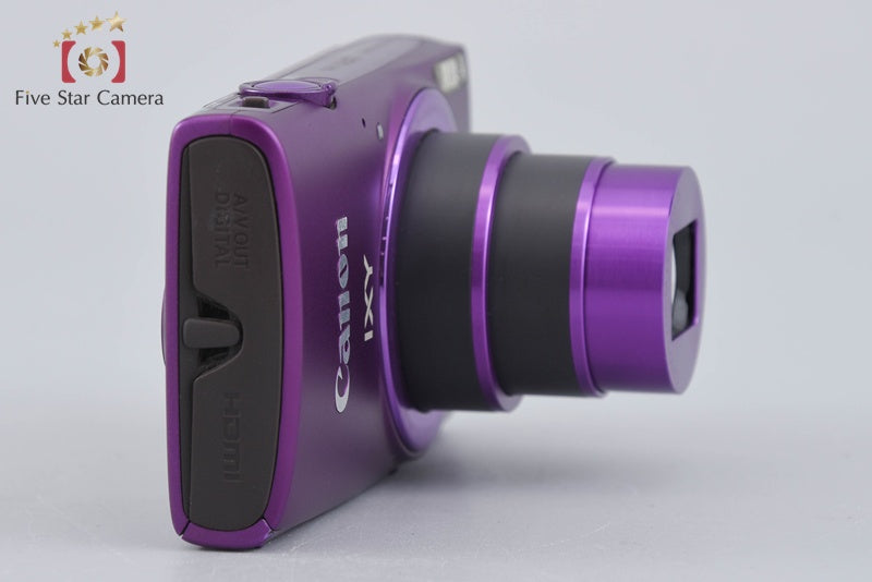 中古】Canon キヤノン IXY 630 パープル コンパクトデジタルカメラ
