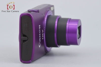 【中古】Canon キヤノン IXY 630 パープル コンパクトデジタルカメラ