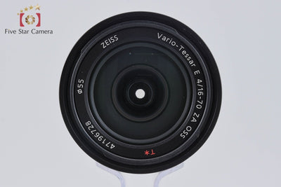 【中古】SONY ソニー Carl Zeiss Vario-Tessar T* E 16-70mm f/4 ZA OSS SEL1670Z