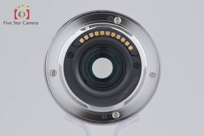 【中古】Panasonic パナソニック LUMIX G VARIO 35-100mm f/4-5.6 ASPH. MEGA O.I.S. H-FS35100 シルバー