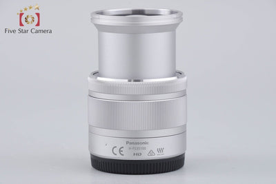 【中古】Panasonic パナソニック LUMIX G VARIO 35-100mm f/4-5.6 ASPH. MEGA O.I.S. H-FS35100 シルバー