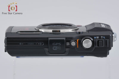 【中古】OLYMPUS オリンパス STYLUS TG-4 Tough ブラック 防水デジタルカメラ 元箱付き