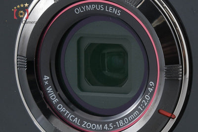 【中古】OLYMPUS オリンパス STYLUS TG-4 Tough ブラック 防水デジタルカメラ 元箱付き