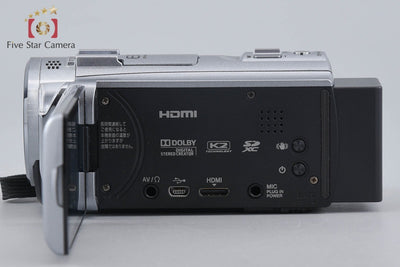 【中古】JVC ケンウッド Everio GZ-E745 シルバー デジタルビデオカメラ