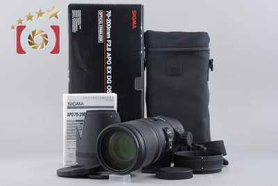 【中古】SIGMA シグマ APO 70-200mm f/2.8 EX DG OS HSM キヤノン用 元箱付き