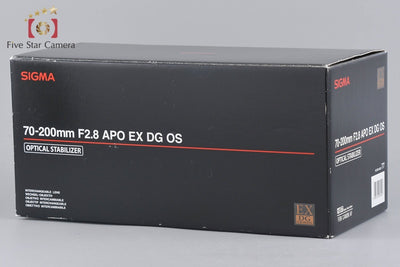 【中古】SIGMA シグマ APO 70-200mm f/2.8 EX DG OS HSM キヤノン用 元箱付き