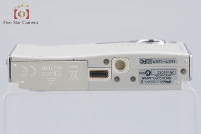 【中古】Nikon ニコン COOLPIX S5 グロスホワイト コンパクトデジタルカメラ