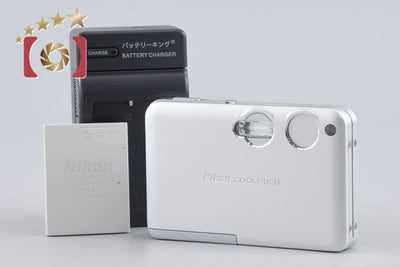 【中古】Nikon ニコン COOLPIX S1 メタルシルバー コンパクトデジタルカメラ