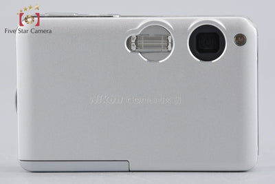 【中古】Nikon ニコン COOLPIX S1 メタルシルバー コンパクトデジタルカメラ