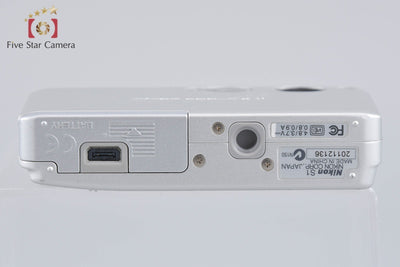 【中古】Nikon ニコン COOLPIX S1 メタルシルバー コンパクトデジタルカメラ