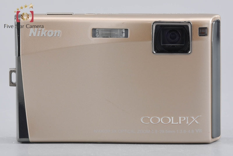中古】Nikon ニコン COOLPIX S60 リッチゴールド コンパクトデジタル