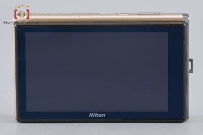 【中古】Nikon ニコン COOLPIX S60 リッチゴールド コンパクトデジタルカメラ