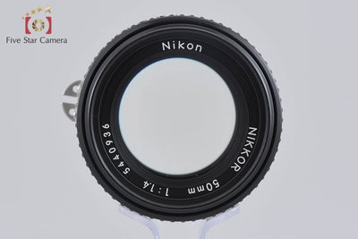 【中古】Nikon ニコン Ai-S NIKKOR 50mm f/1.4
