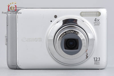 【中古】Canon キヤノン PowerShot A3100 IS シルバー コンパクトデジタルカメラ