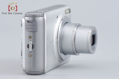 【中古】Canon キヤノン PowerShot A3100 IS シルバー コンパクトデジタルカメラ